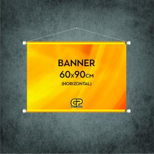 BANNER 90 X 60 LONA FOSCA     