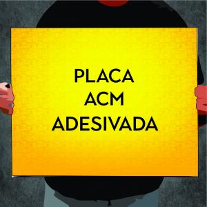 PLACA ACM ADESIVADA      
