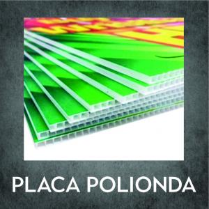 PLACA POLIONDA ADESIVADA      